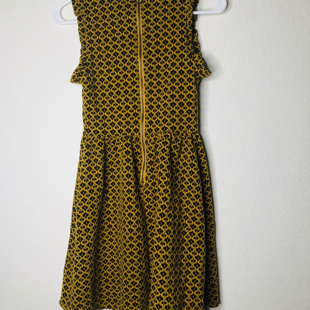 EUC Xhilaration Mustard Yellow Dress - Picture 3 of 5